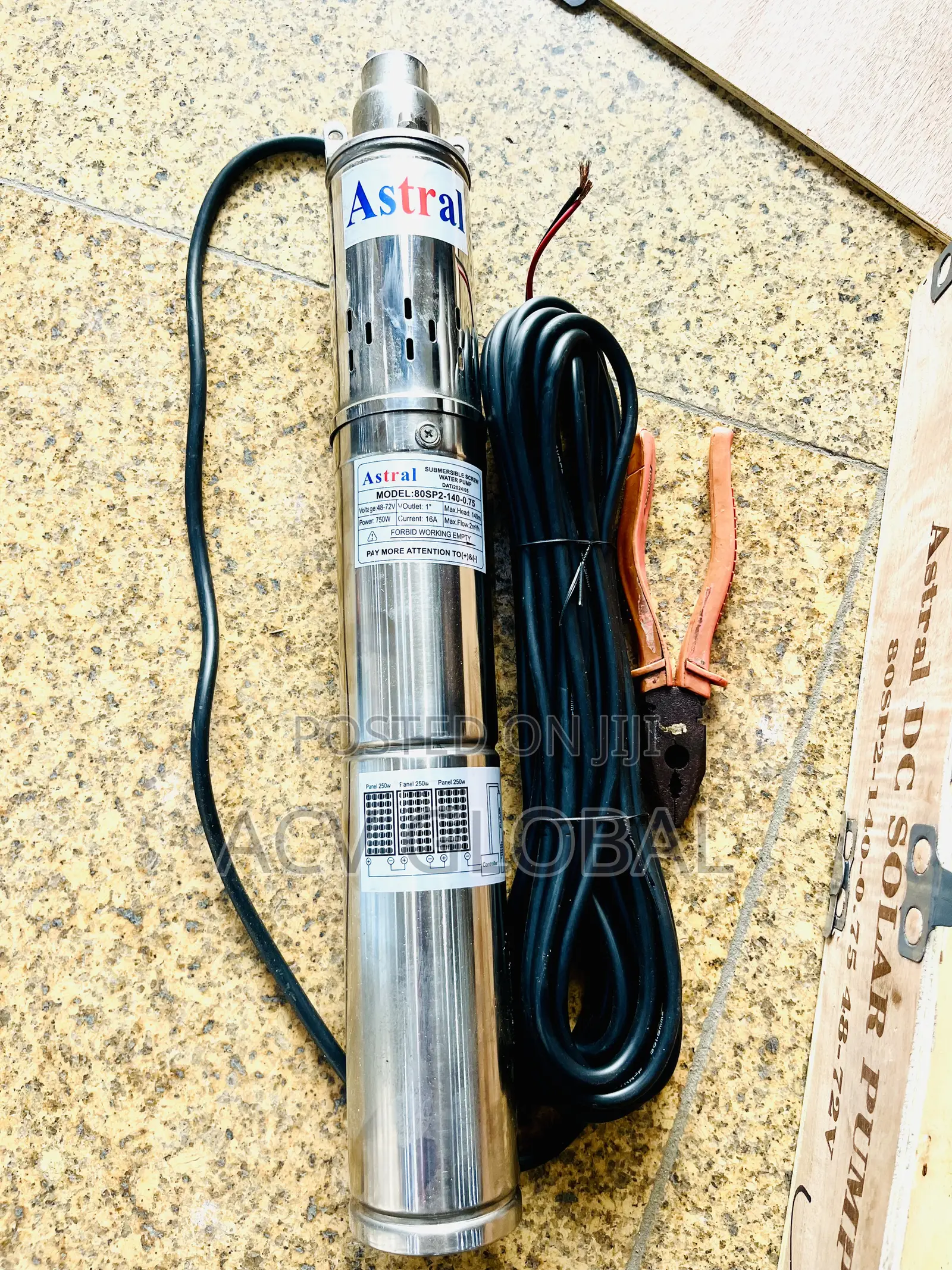 1hp Brushless Submersible Pump