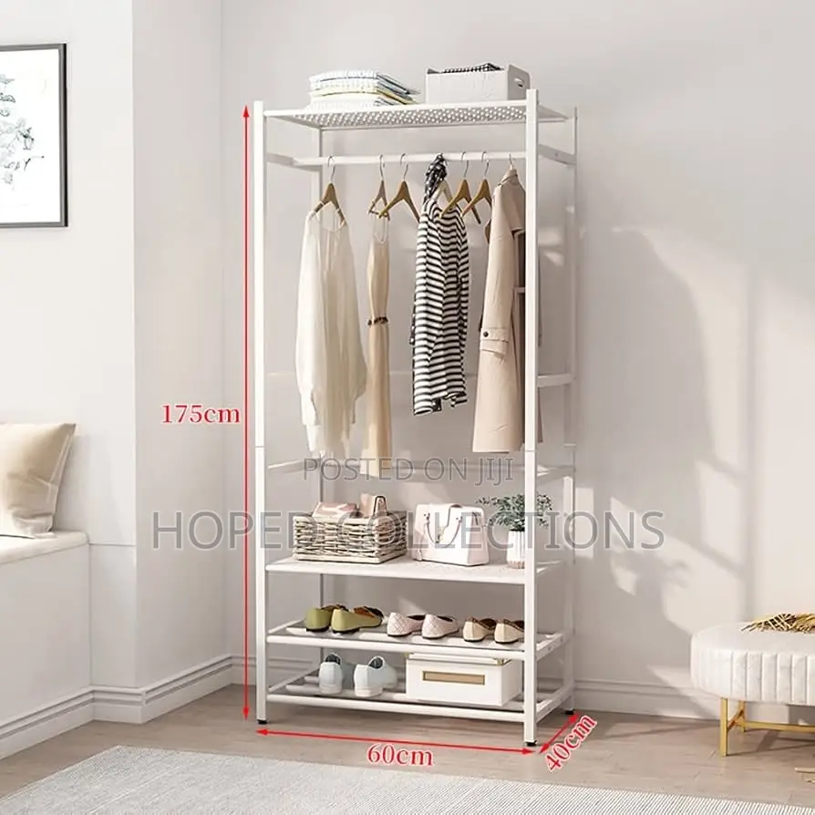 Cloth Hanger With Shoe Rack
