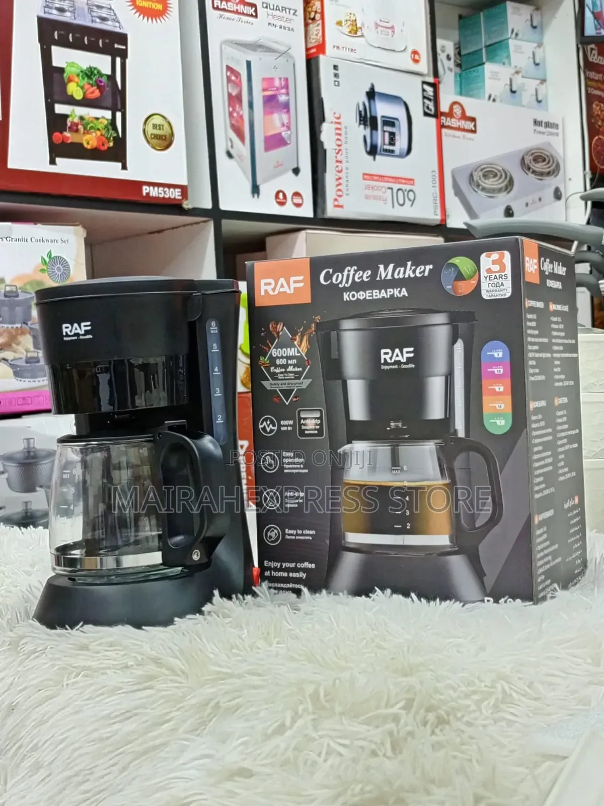 Raf Electric Coffee Maker Machine 2st7