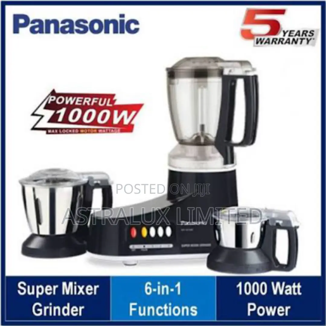 Panasonic Mixer Grinder, 1000w Mx-ac300