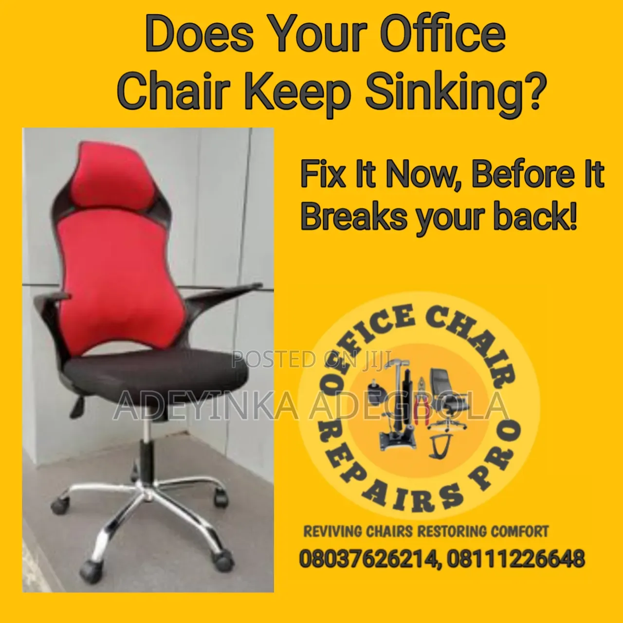 Turn Your Worn-Out Chair Into a Productivity Machine Again.