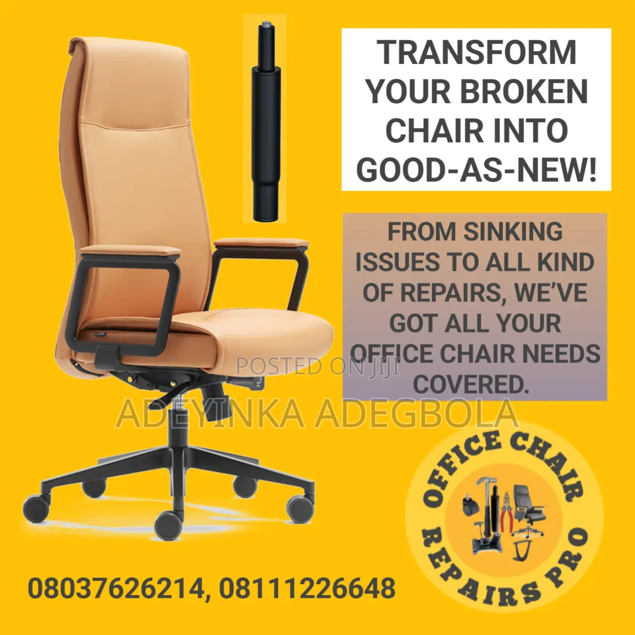 Turn Your Worn-Out Chair Into a Productivity Machine Again.