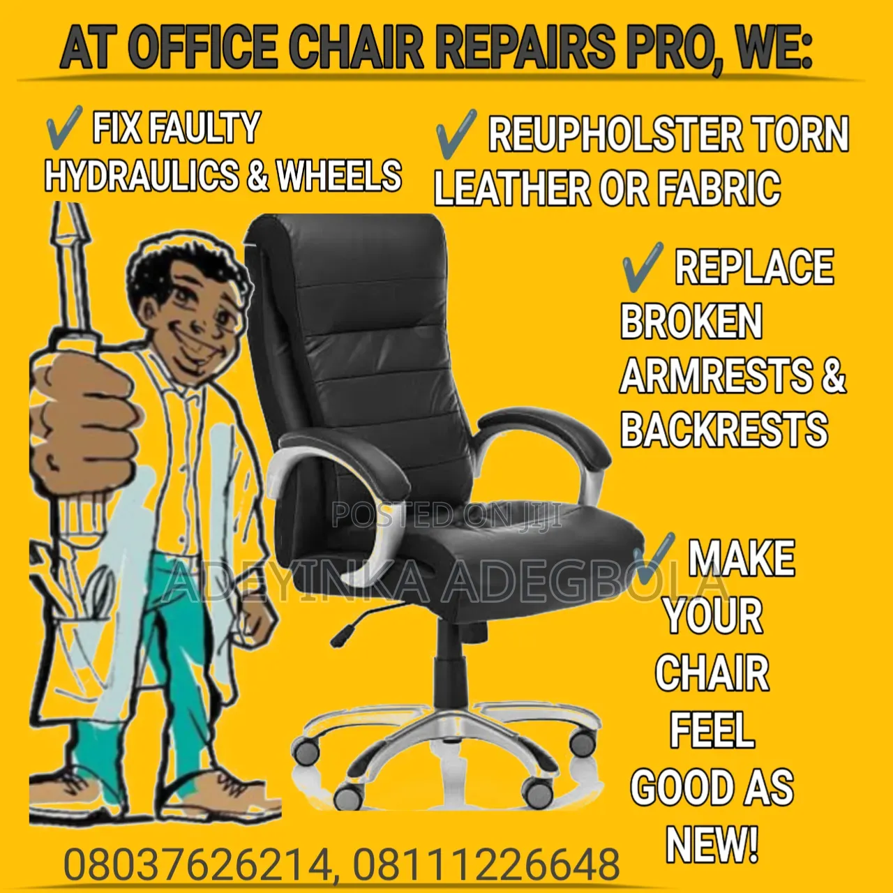 Turn Your Worn-Out Chair Into a Productivity Machine Again.
