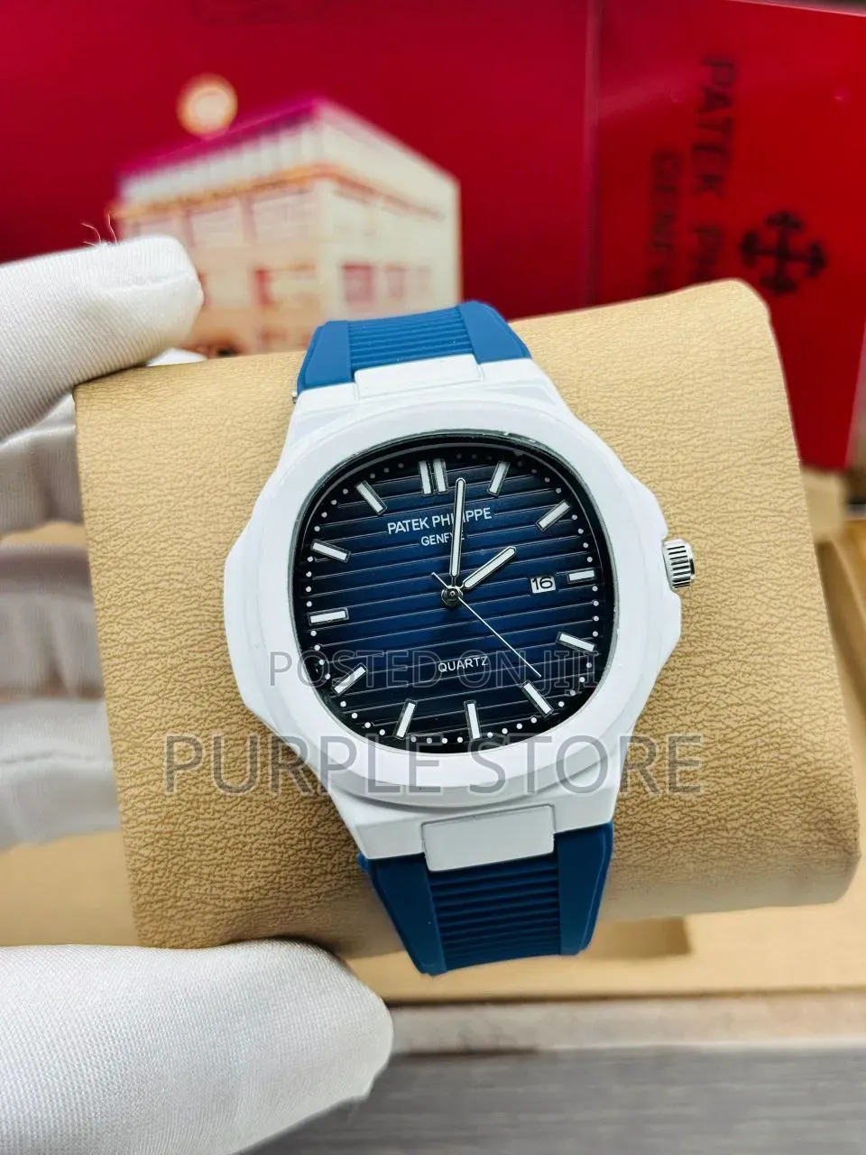 Patek Philippe White Bezel Unisex Watch in Different Colors