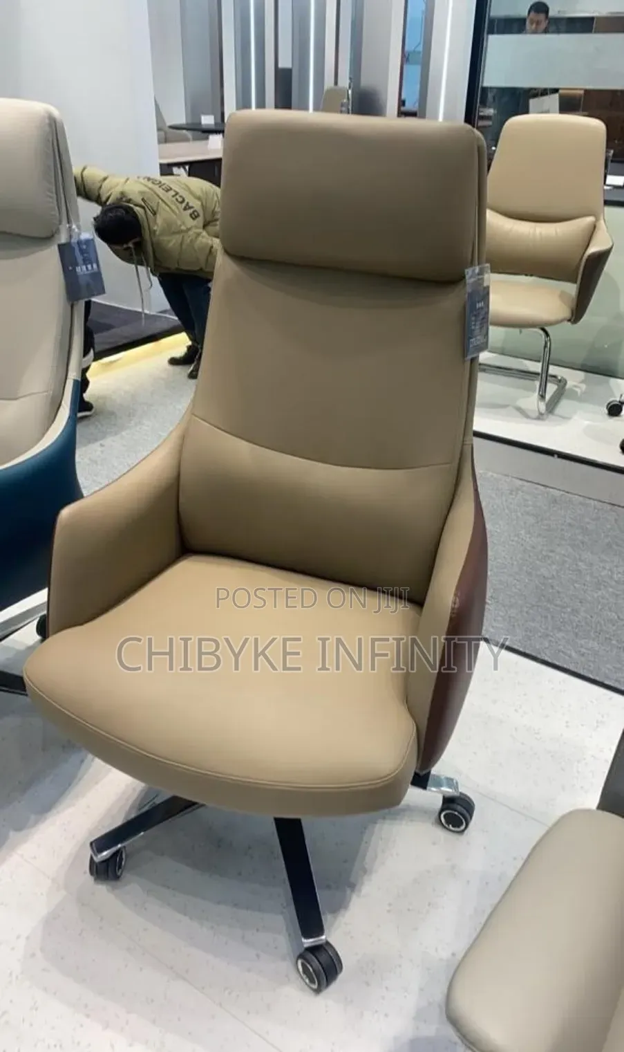 High Quality Imported. Executive Office Chair Available
