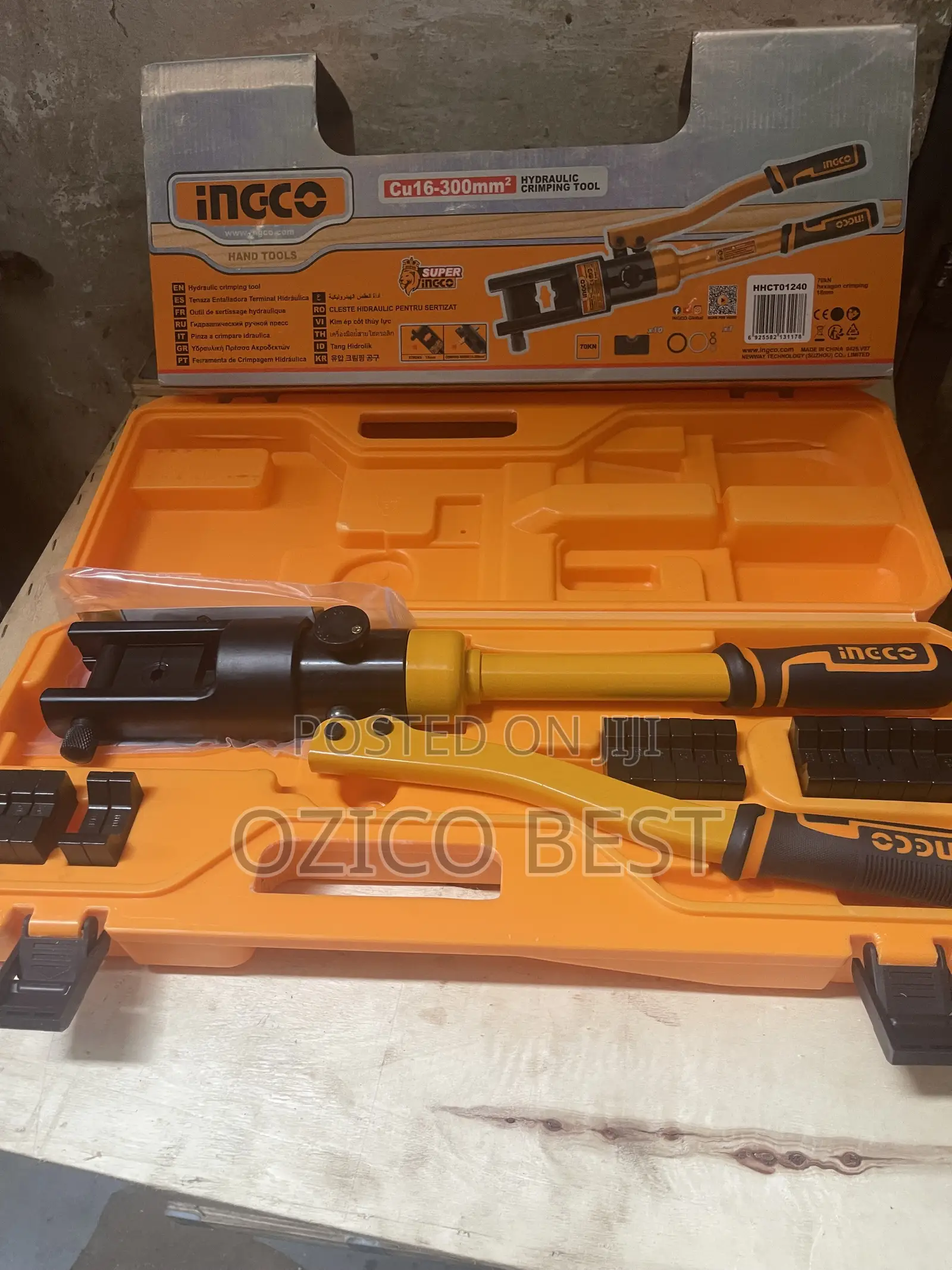 Ingco Hhct01240 Hydraulic Crimping