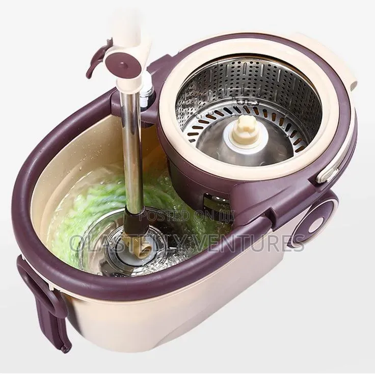 Fashion Mop And The Bucket With Wheels Ob