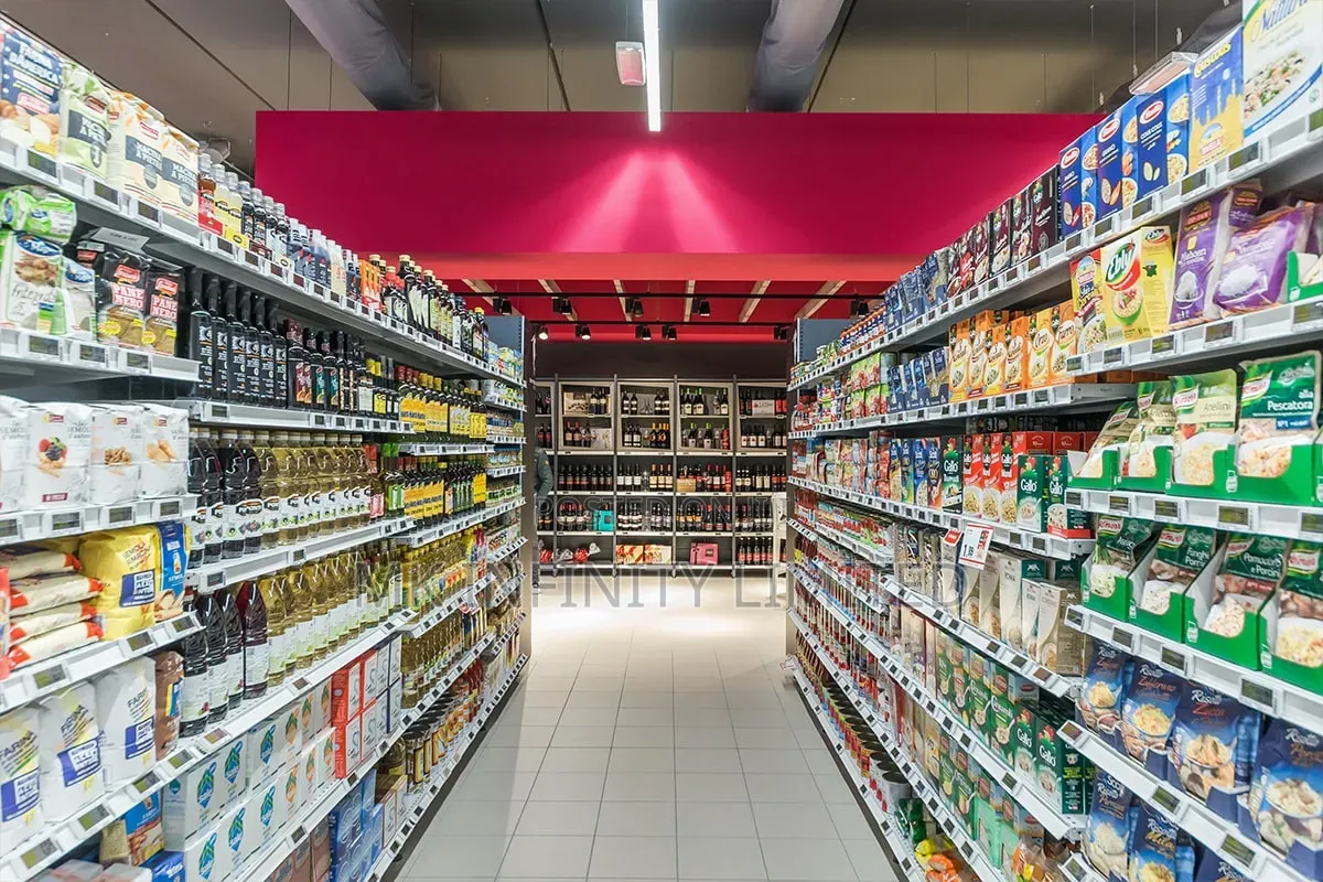 Supermarket Shelves