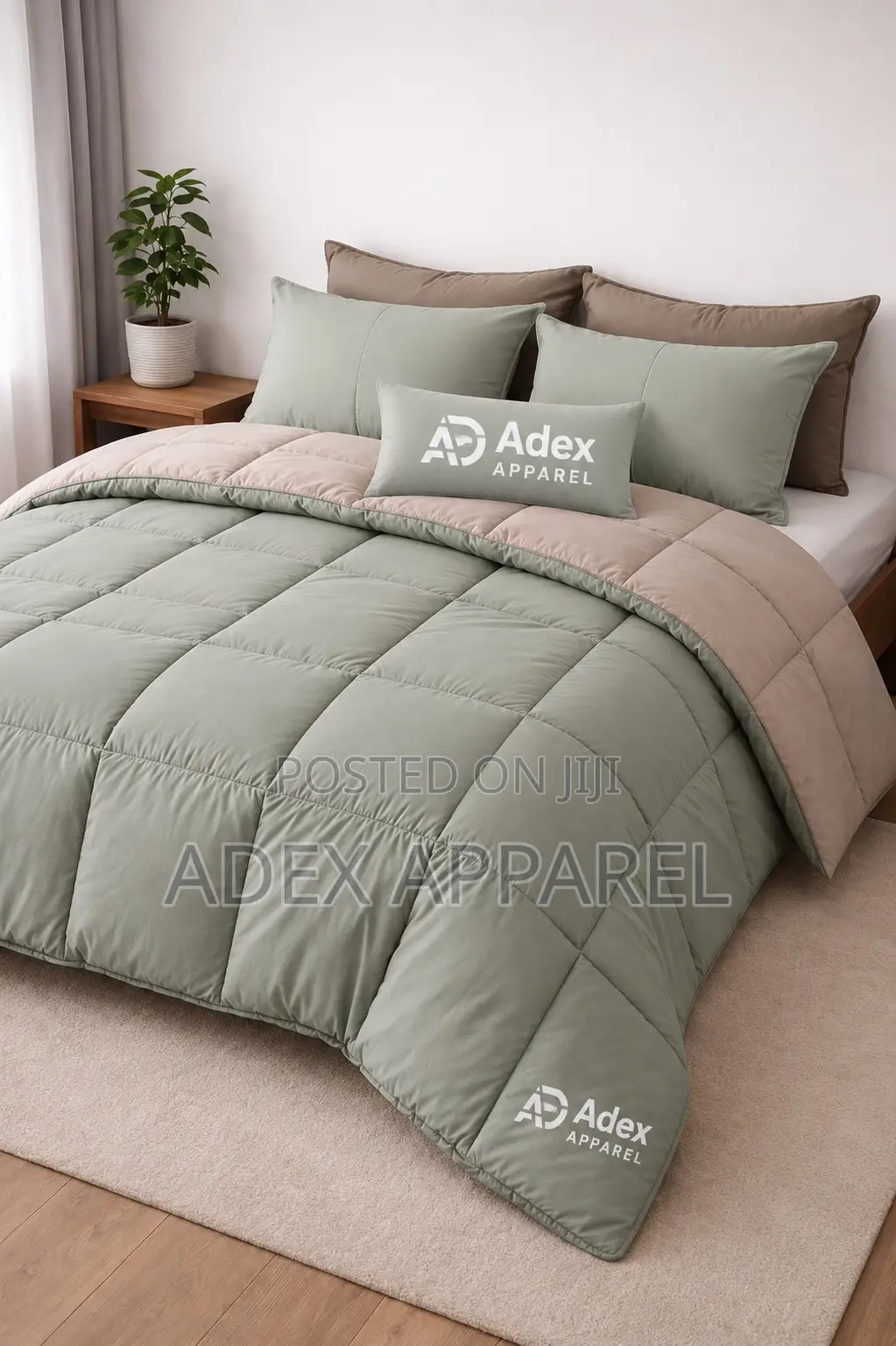 Premium Combined Plain Duvet Set | All Sizes Available