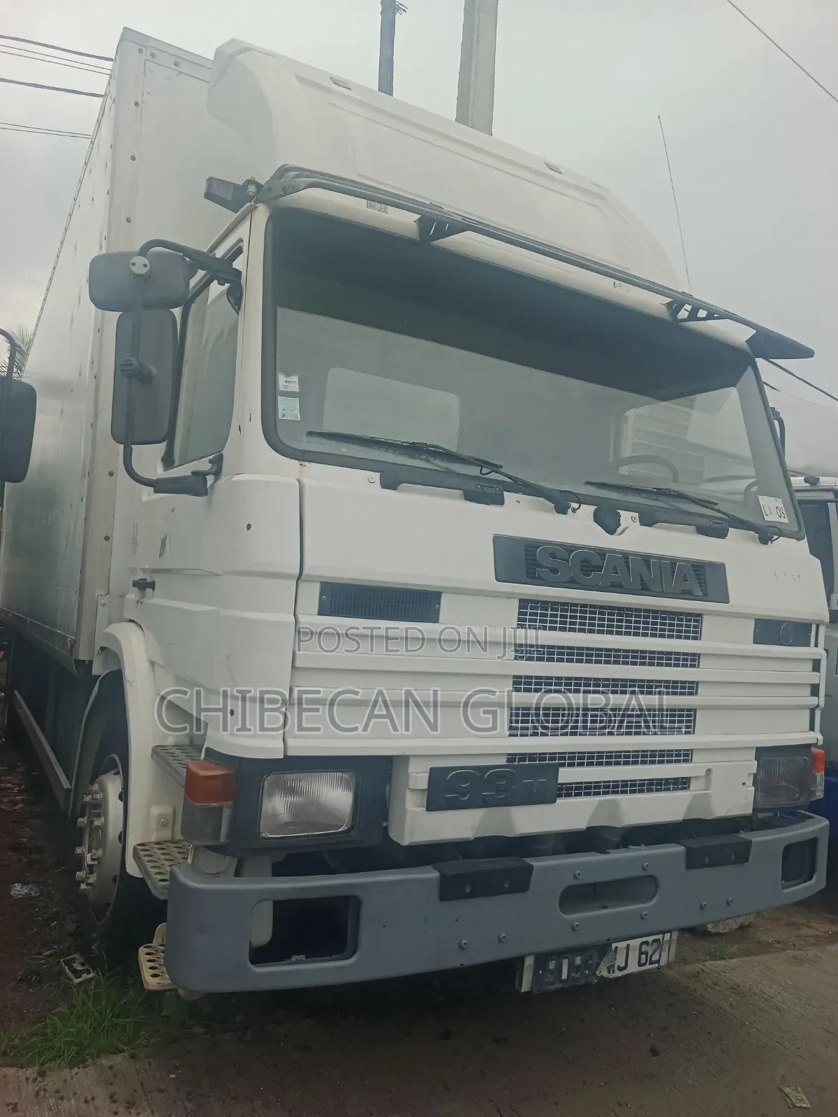 Scania 93 Truck 6 Tyres. (Foreign Used)