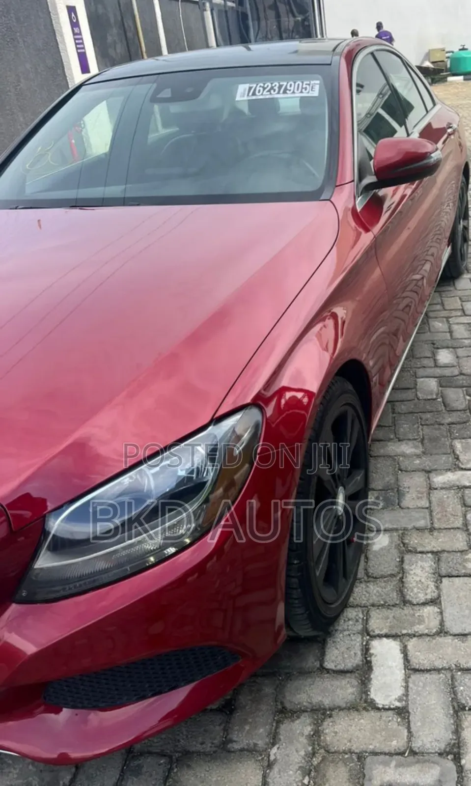 Mercedes-Benz C300 2016 Red