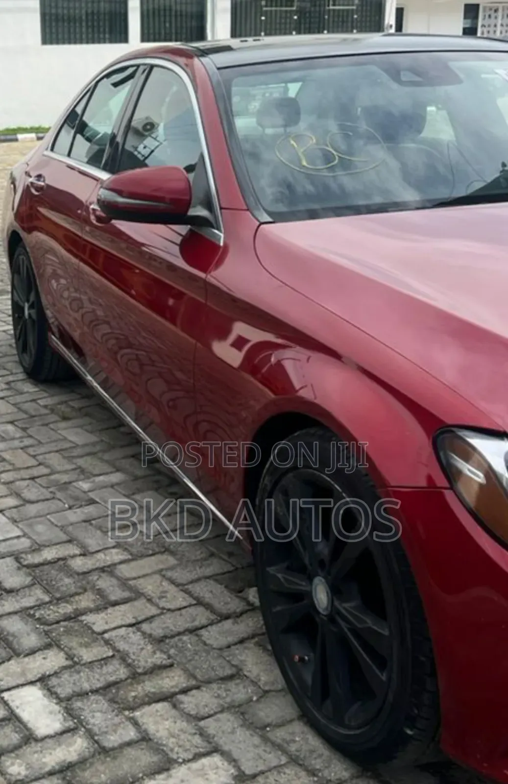 Mercedes-Benz C300 2016 Red