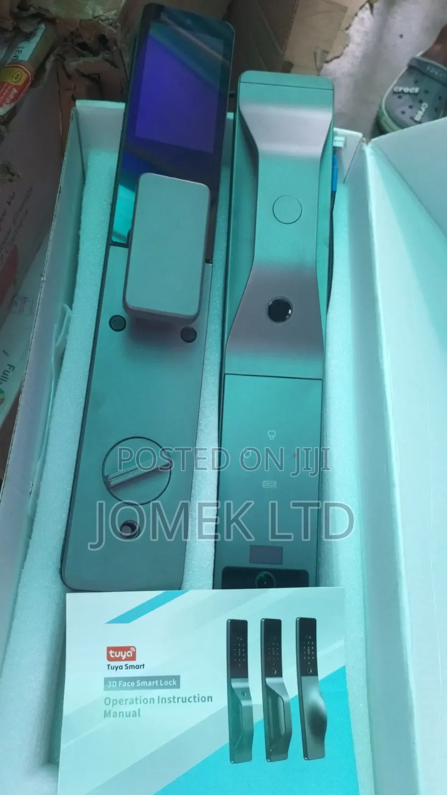 Tuya Smart Lock Access Finger, Pin Code, Rfid Card, Mobile App Control
