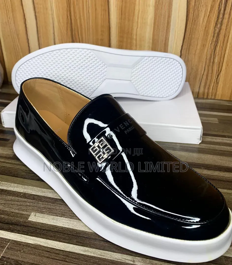 Givenchy Black/Brown Shoes With White Sole Aku 6s