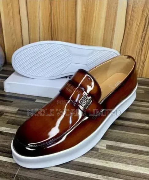 Givenchy Black/Brown Shoes With White Sole Aku 6s