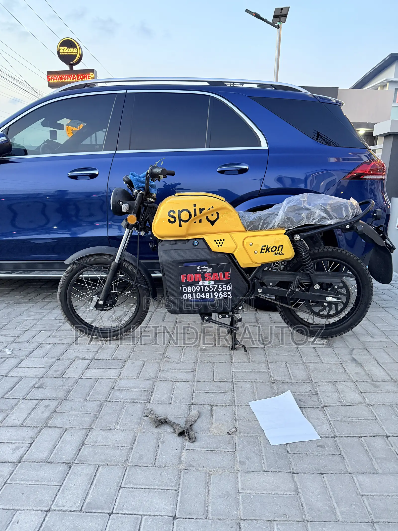 New Motorcycle 2025 Yellow