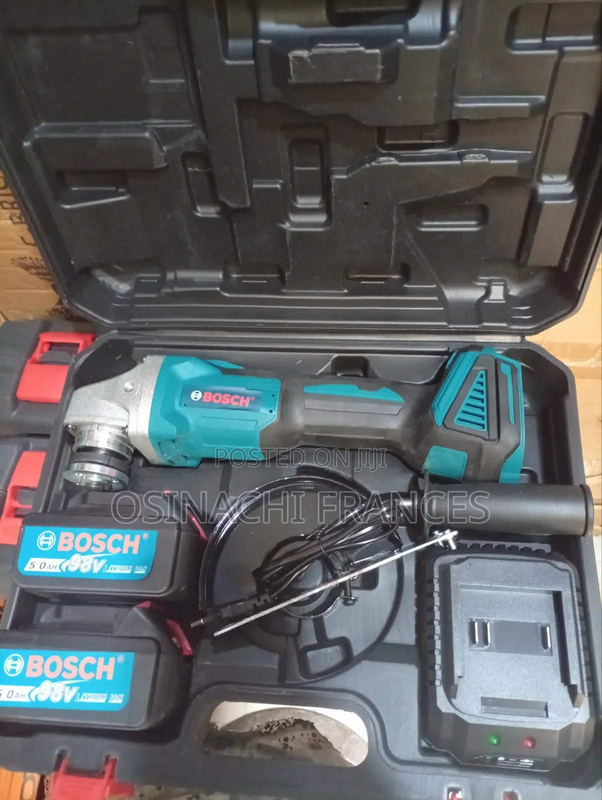 5" Bosch Cordless Grinder Machine 98v Battery
