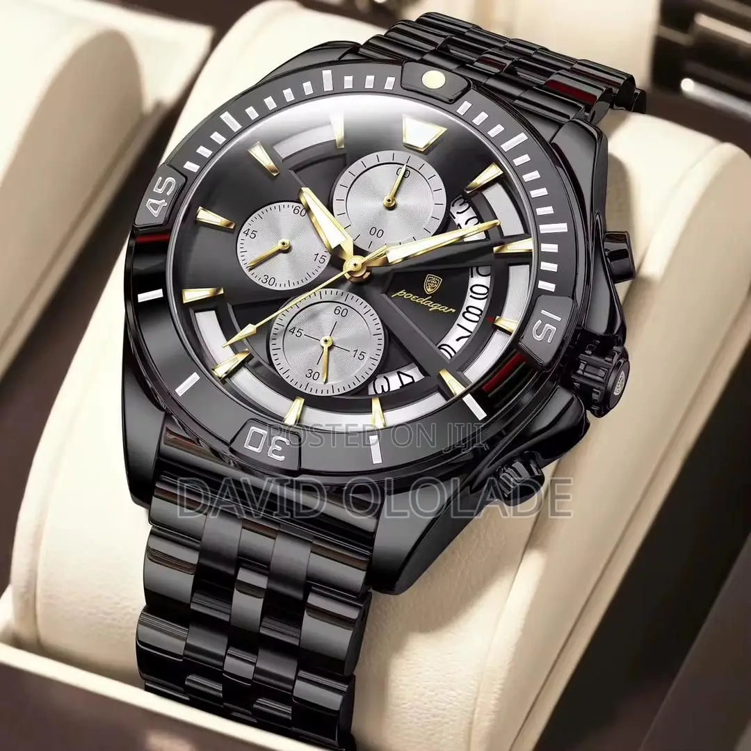 Poedegar Chain for Men Strong Luminous Watch