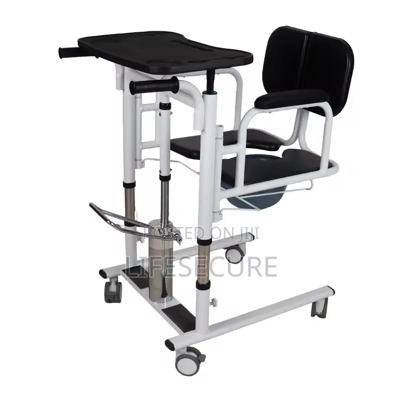 Patient Lift Commode Transfer Wheelchair