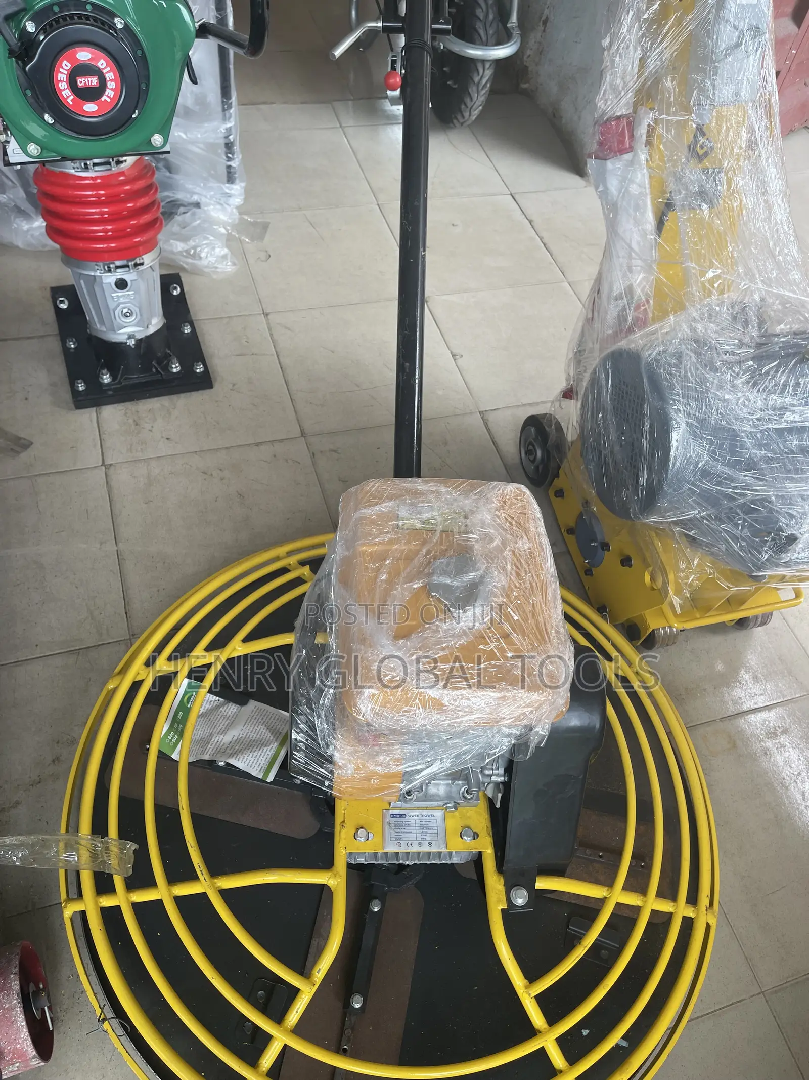 5.5hp 90kg Ey20 Industrial Power Trowel Machine
