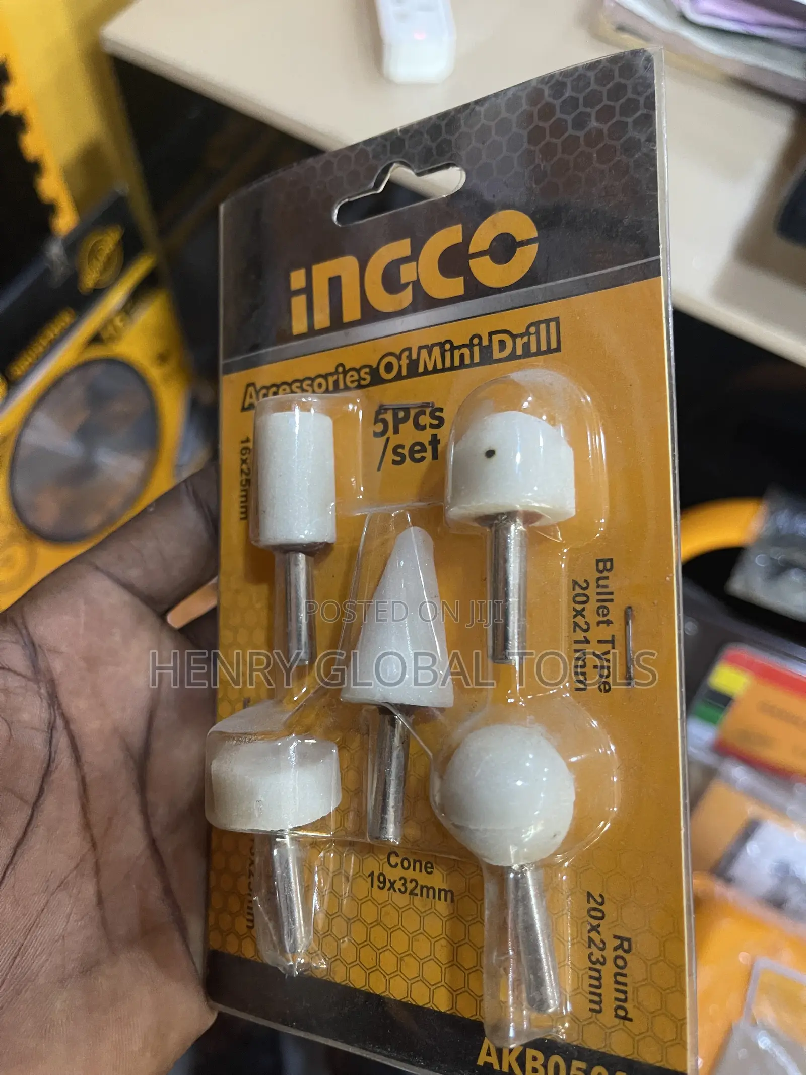 Ingco Mini Grinding Stone Assorted Set of Bit Stone