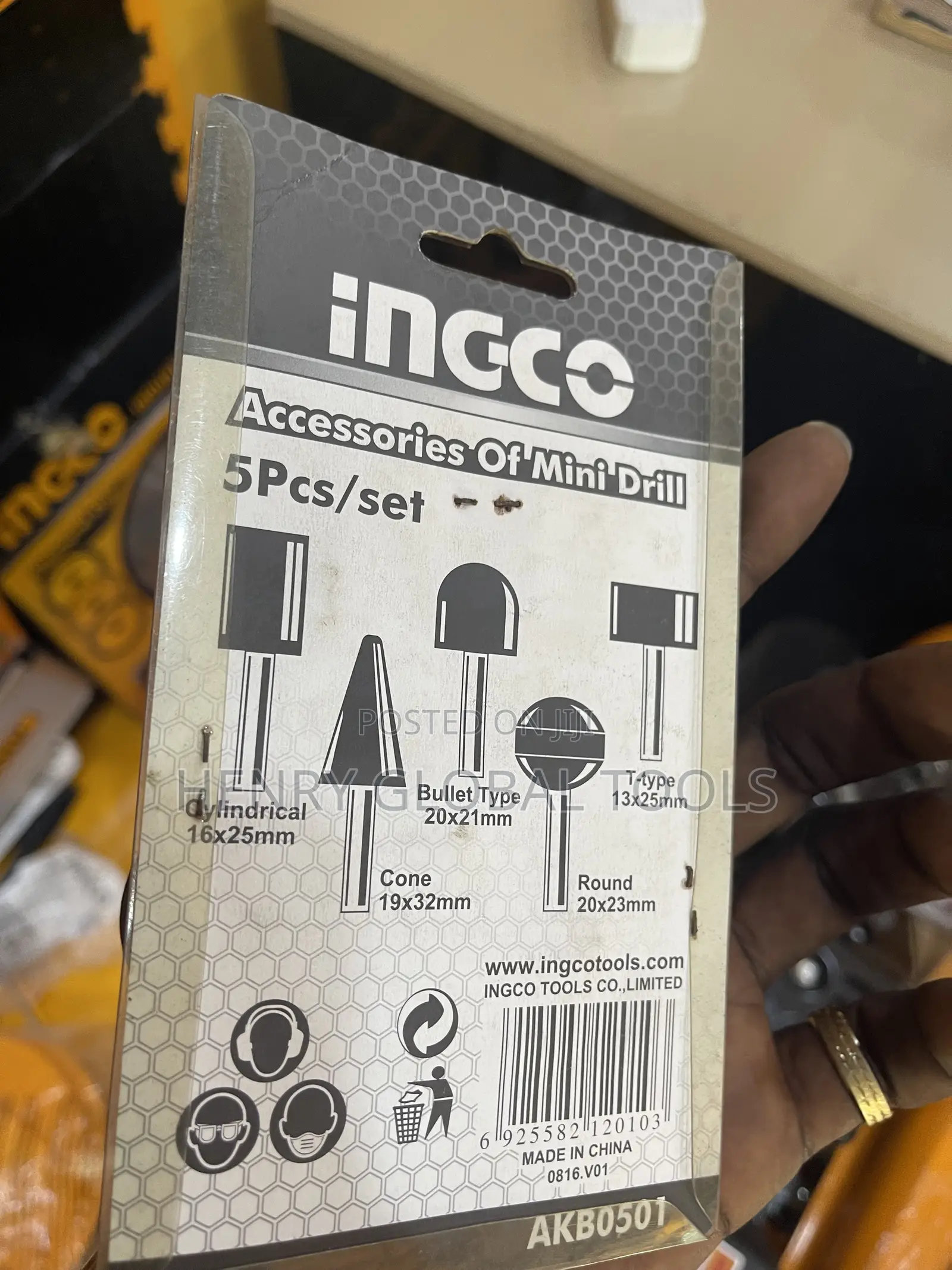 Ingco Mini Grinding Stone Assorted Set of Bit Stone