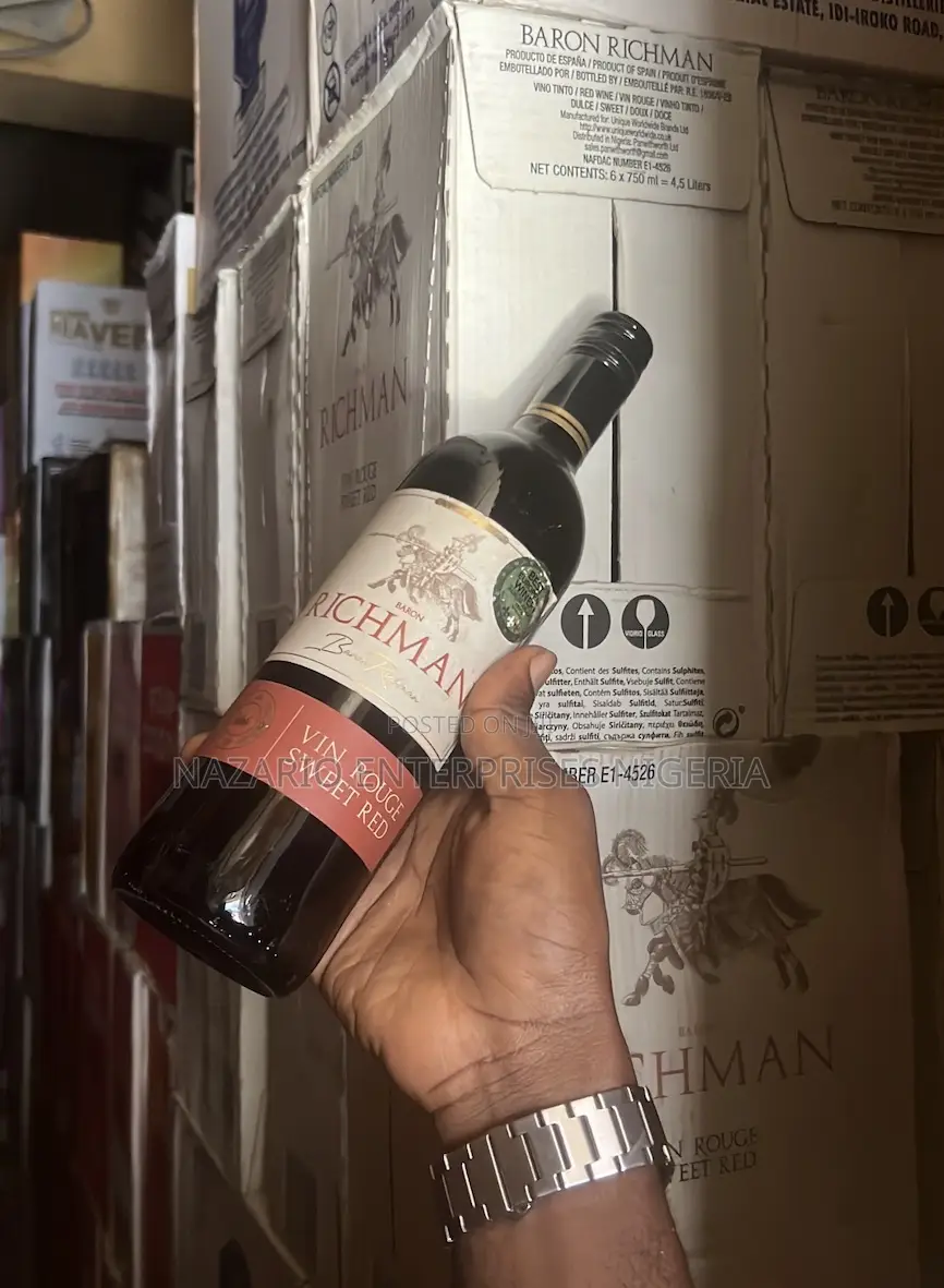 Baron Richman Red Wine – By 12 Bottles