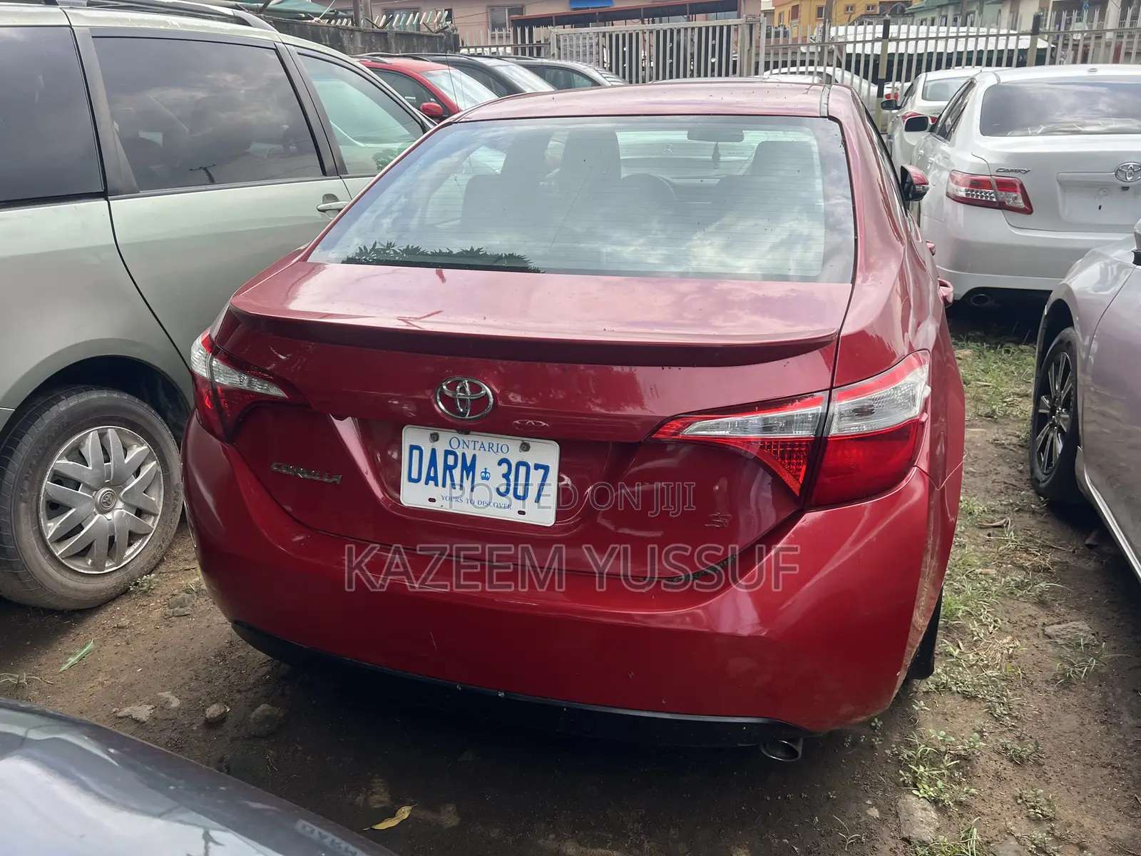Toyota Corolla S Plus 4dr Sedan (1.8L 4cyl 6M) 2015 Red