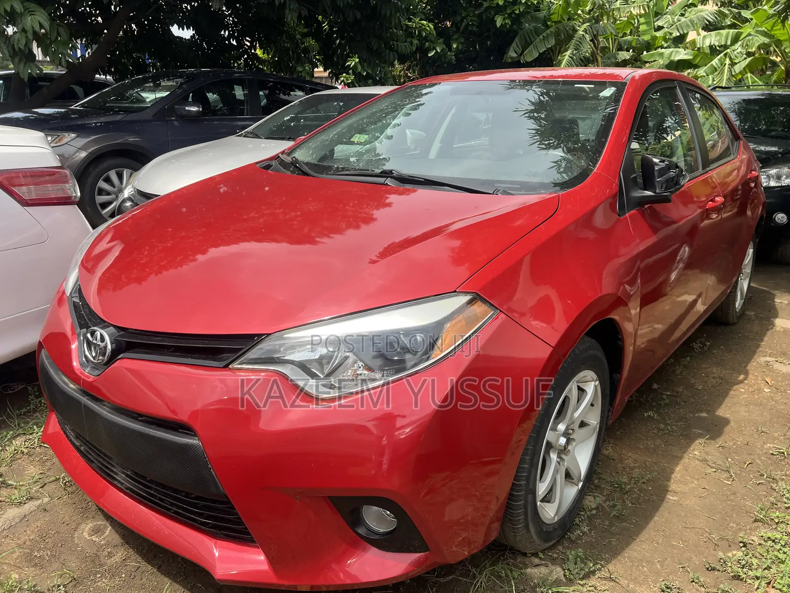 Toyota Corolla S Plus 4dr Sedan (1.8L 4cyl 6M) 2015 Red