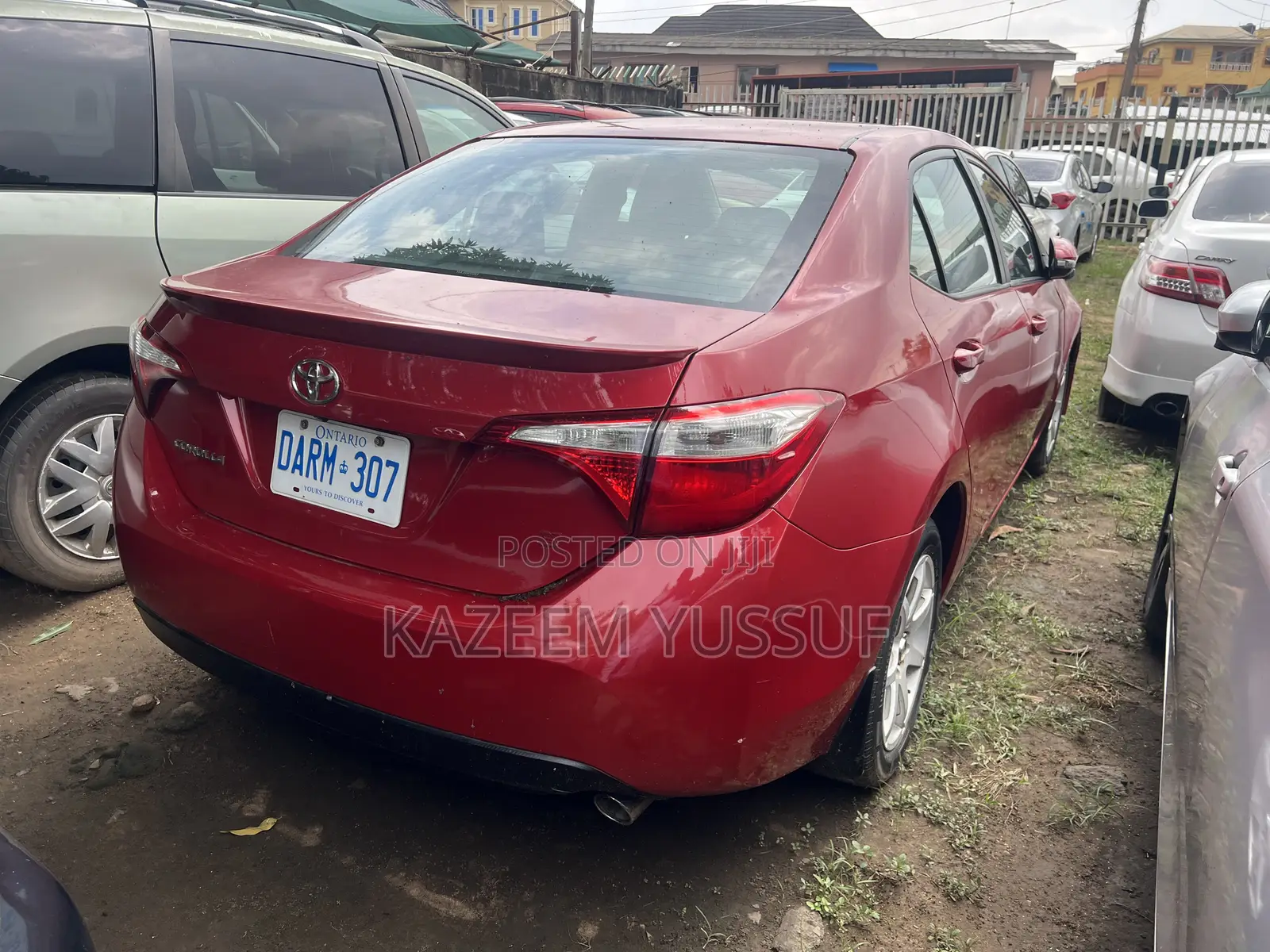 Toyota Corolla S Plus 4dr Sedan (1.8L 4cyl 6M) 2015 Red