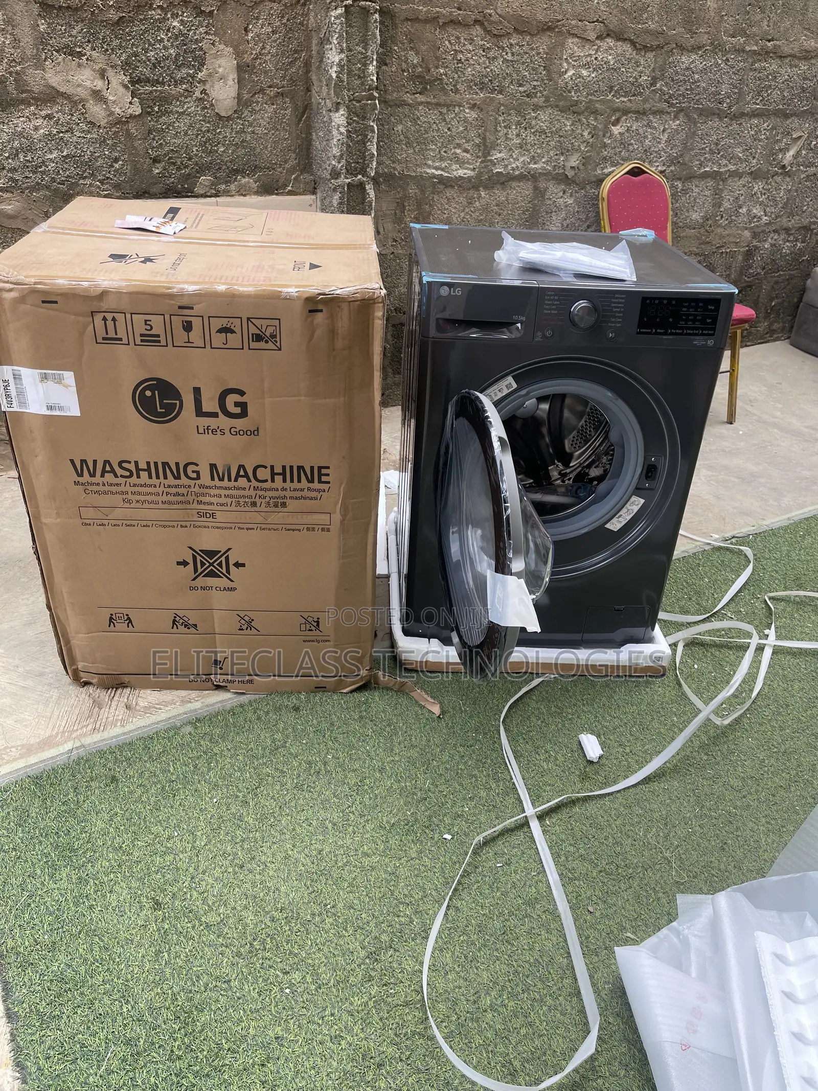 Lg Front Load Laundry Washer 10.5kg Capacity