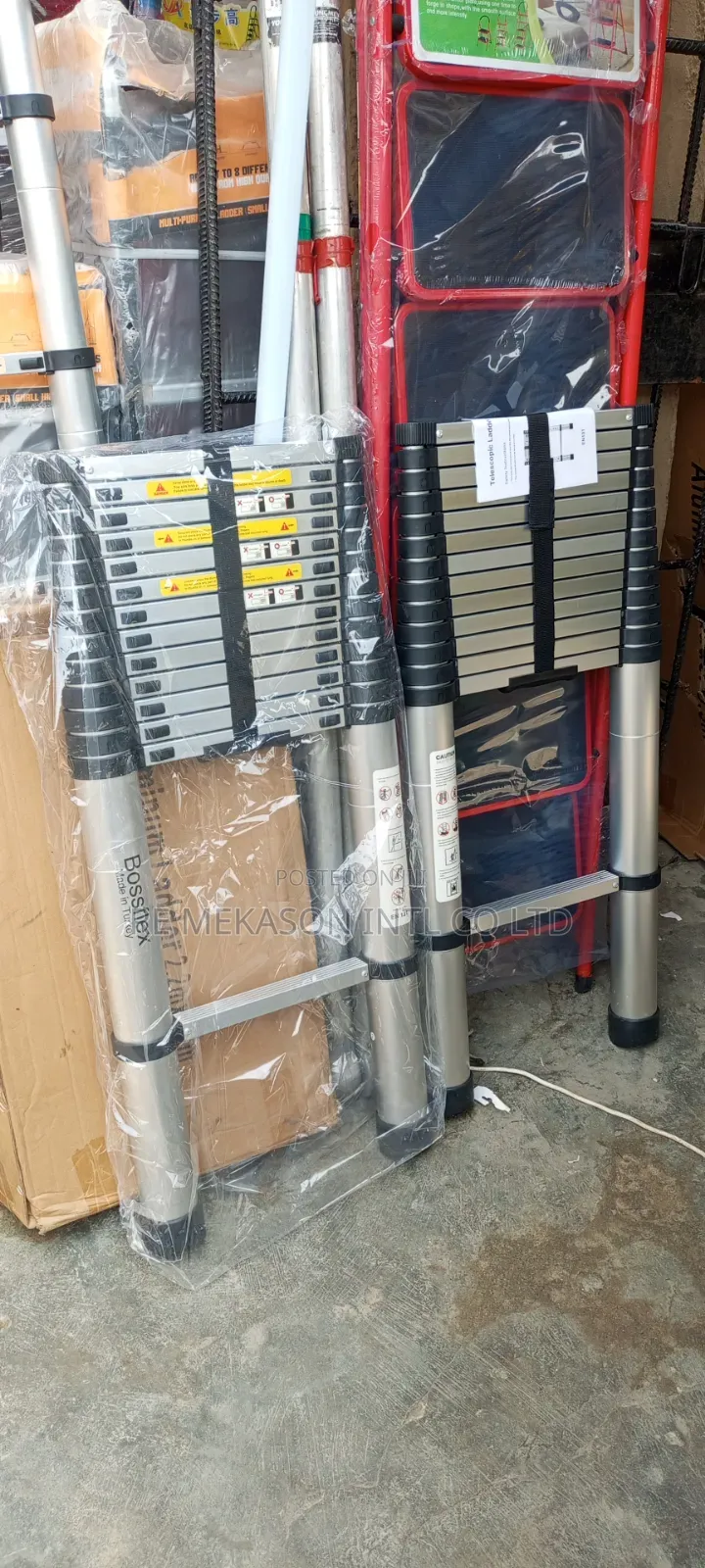 5.5mtrs Heavy Duty Aluminium Telescopic Ladder