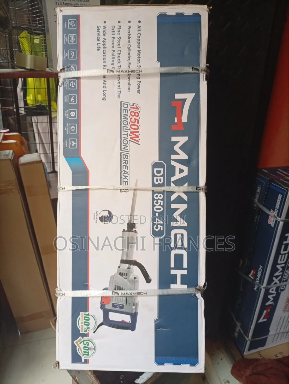 1850wtt Maxmech Electric Jack Hammer Drill Machine