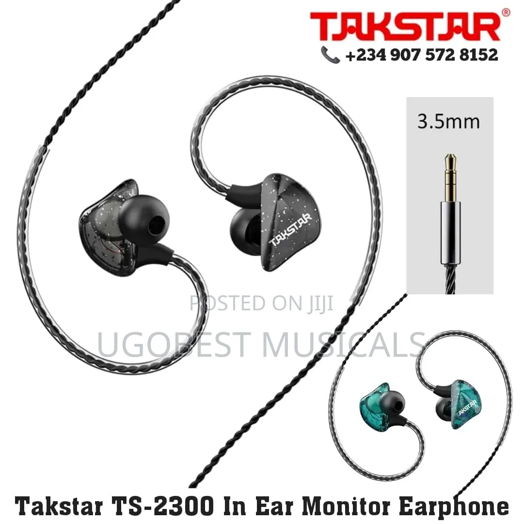 Takstar Ts-2300 Wired in Ear Monitor Earphone