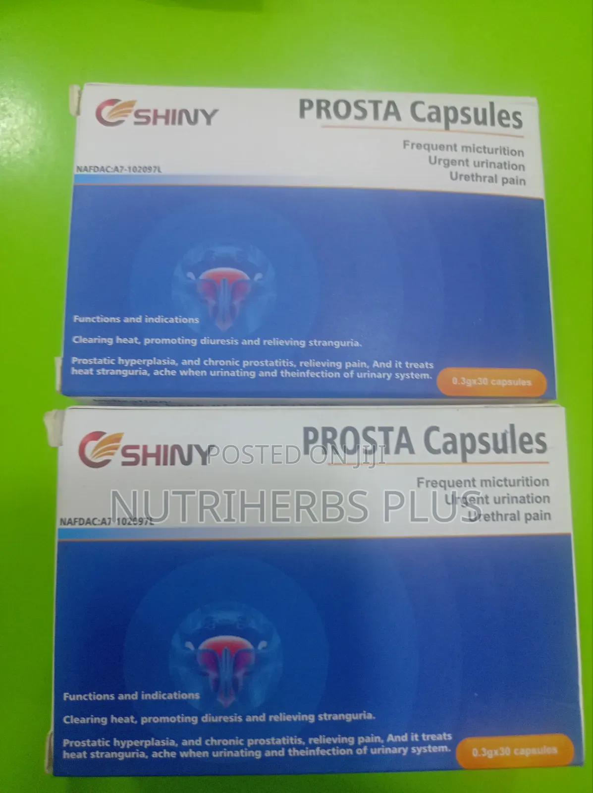 Shiny Prosta Capsules:Support Male Urinary Reproductive Health-2pack