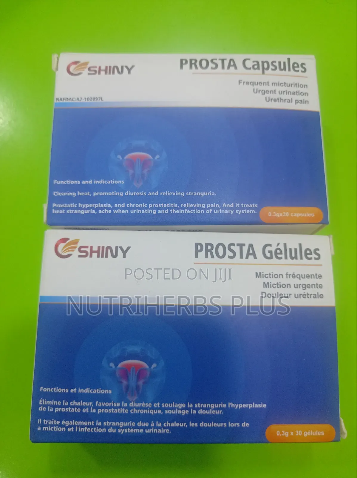 Shiny Prosta Capsules:Support Male Urinary Reproductive Health-2pack
