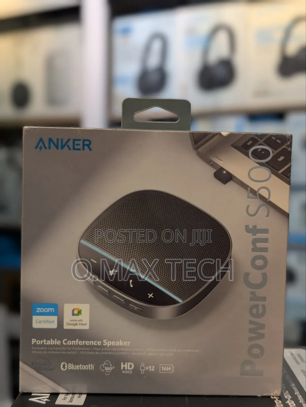 Anker Powerconf S500 Speakerphone for Zoom Rooms and Google Meet