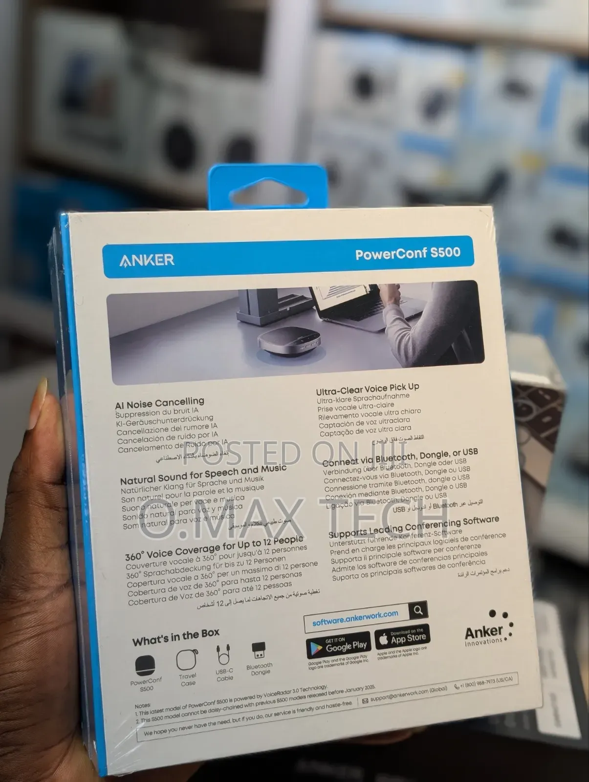 Anker Powerconf S500 Speakerphone for Zoom Rooms and Google Meet