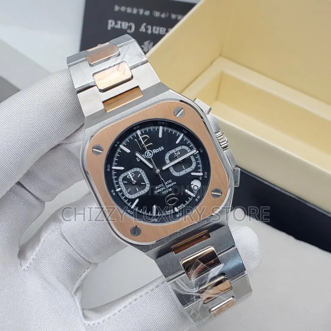Bell Ross Quality Luxury Automatic Engine Wristwatch