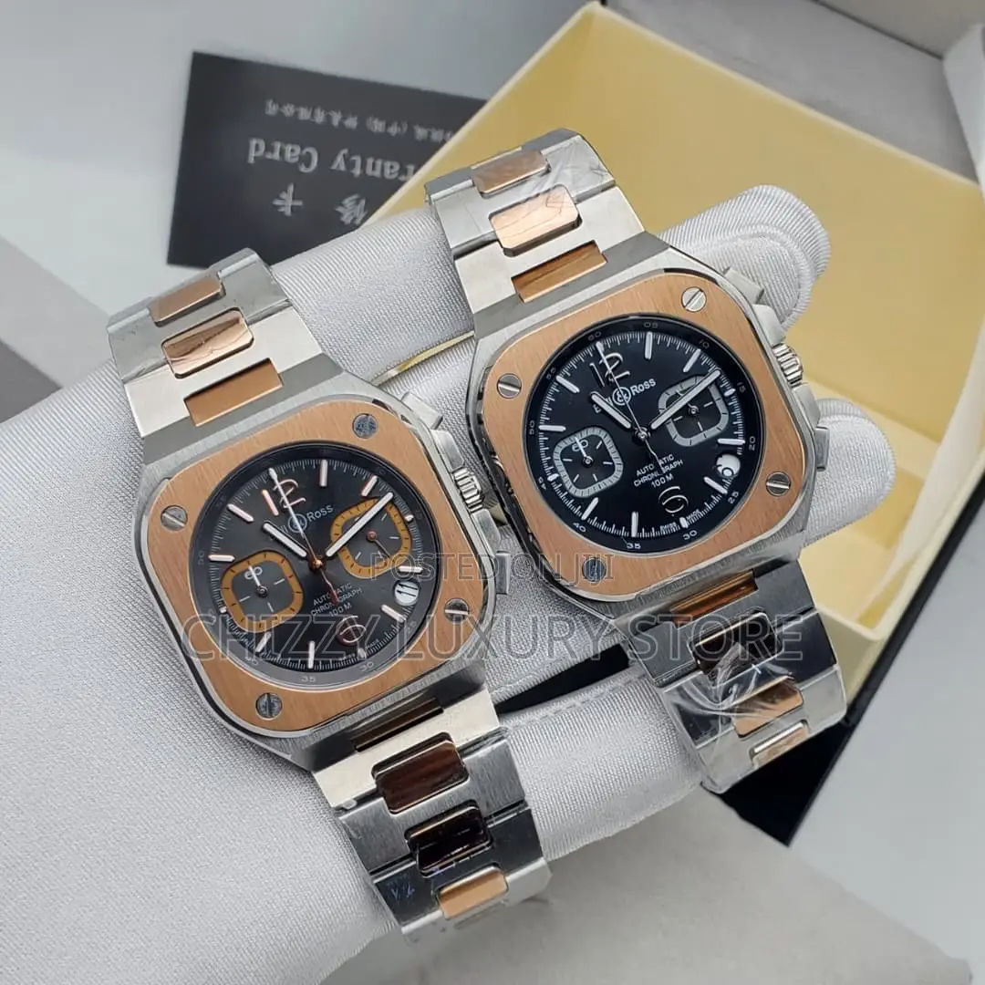 Bell Ross Quality Luxury Automatic Engine Wristwatch