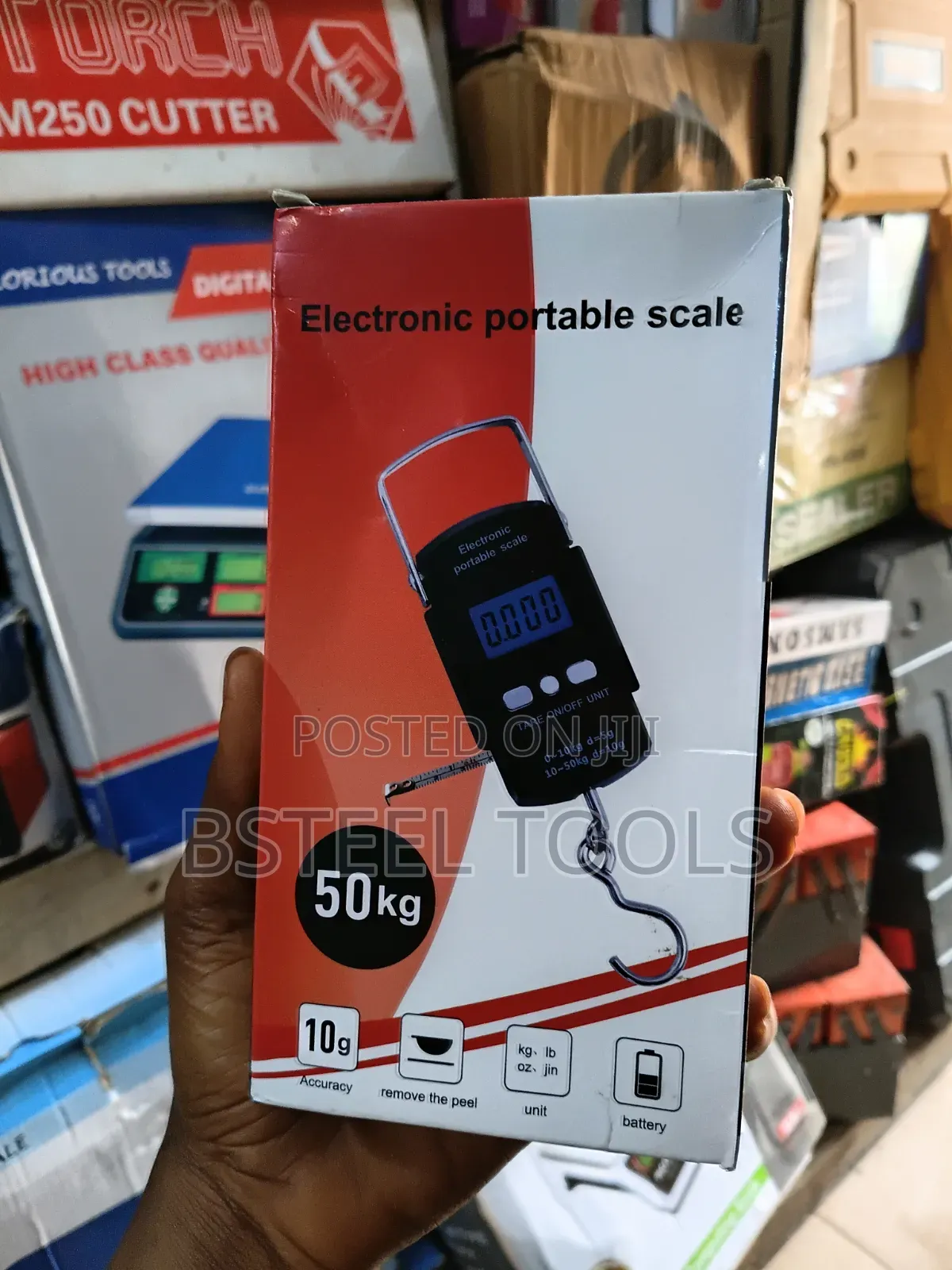 50kg Digital Hanging Scale – Heavy Duty Industrial Weighing Scale