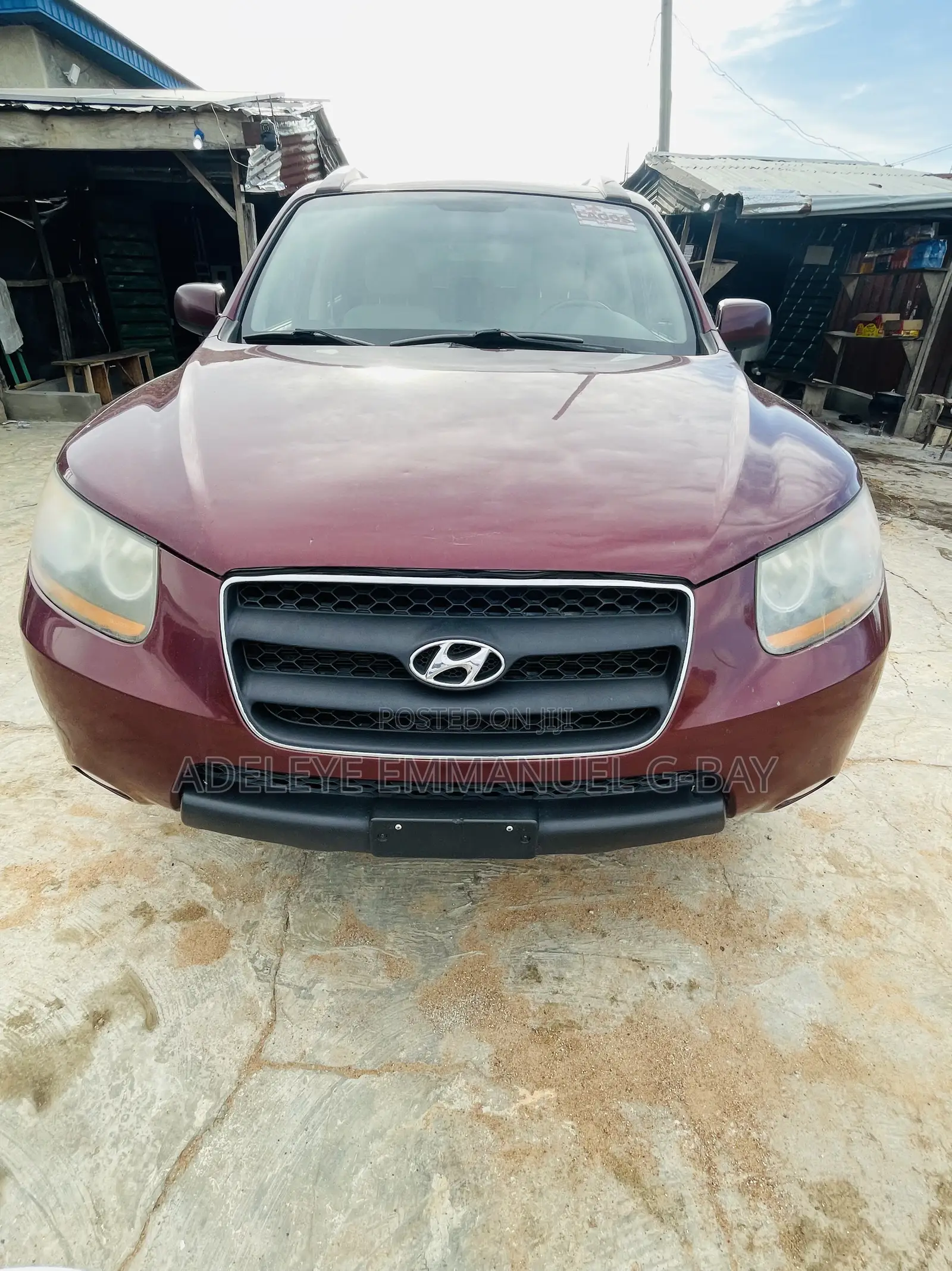 Hyundai Santa Fe 2008 Burgundy