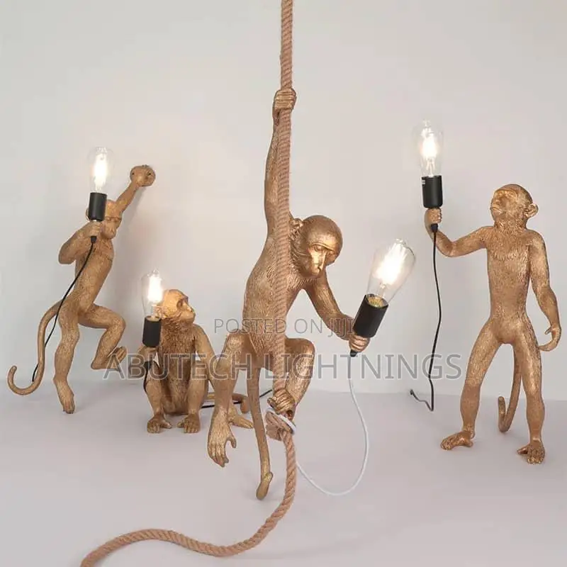 Monkey Pendant Light