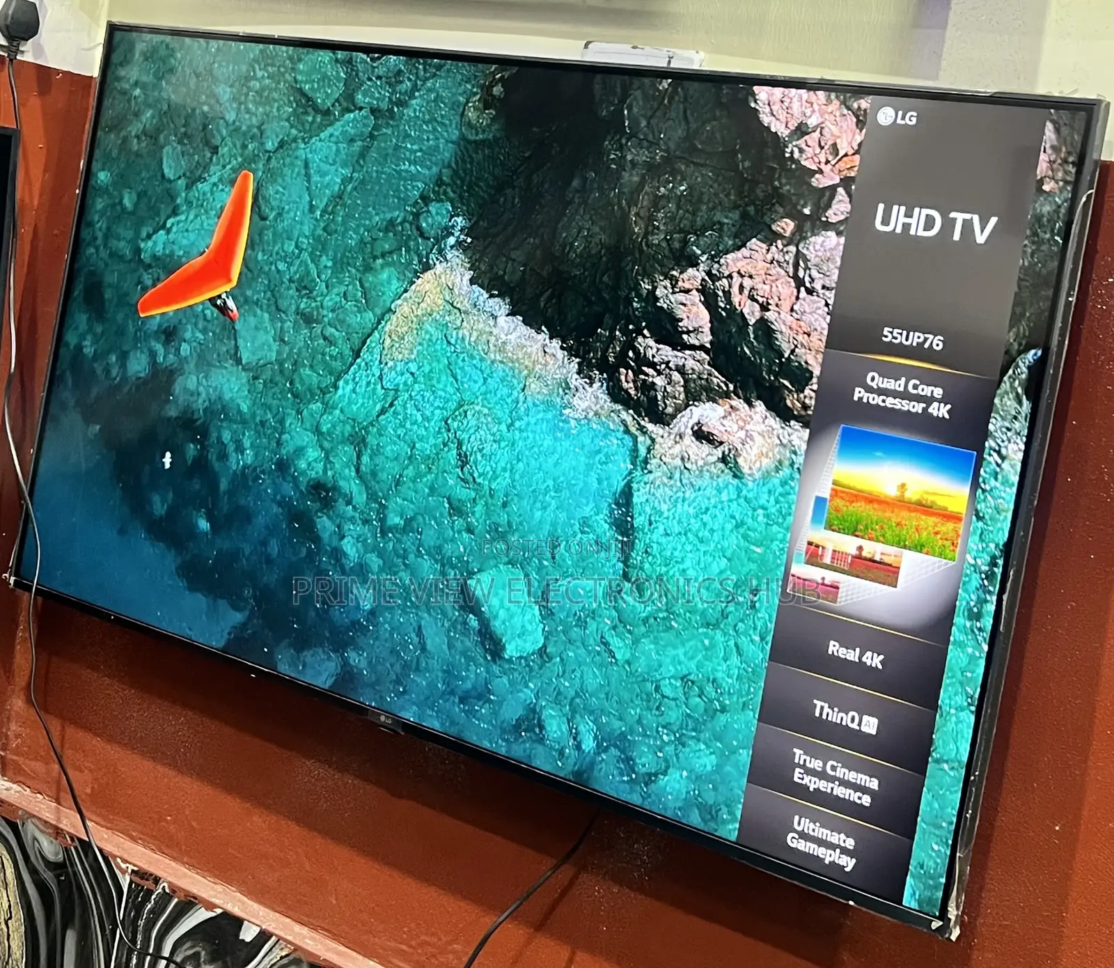LG 55up76 55-Inch Uhd Smart TV Thinq Gameplay Ultimate
