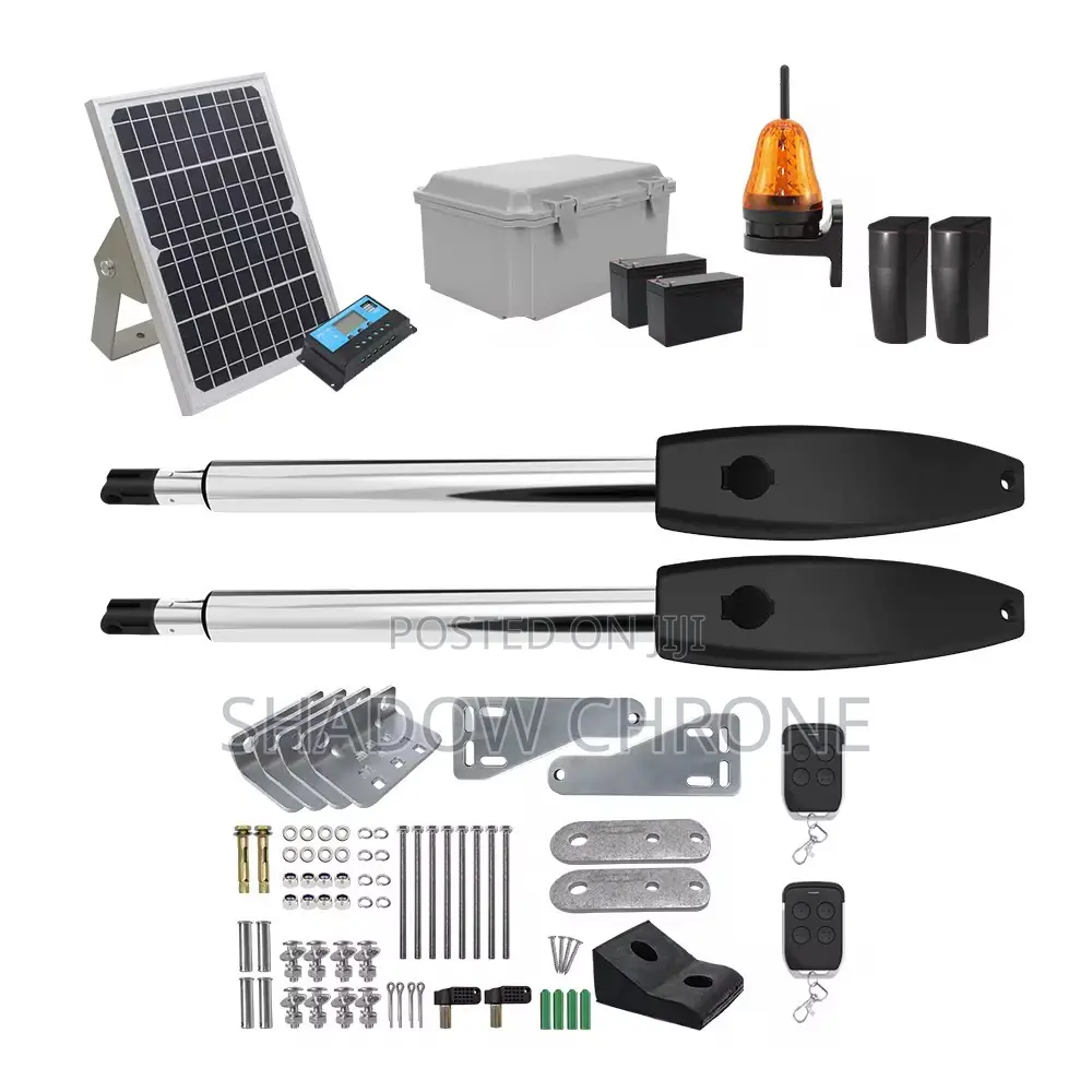 Smart Solar Swing Gate Motor With Remote Control