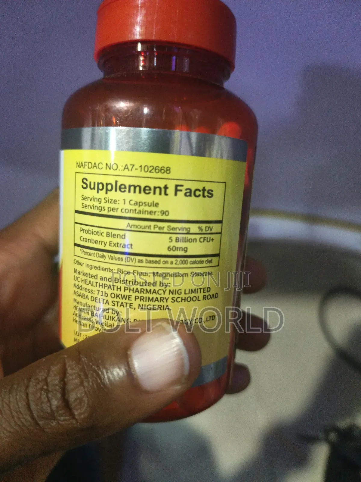 Women's Probiotic Gummies+ Cranberry 5 Billion Cfu+)