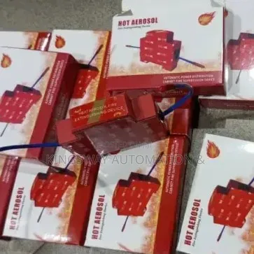 Hot Aerosol Fire Extinguisher