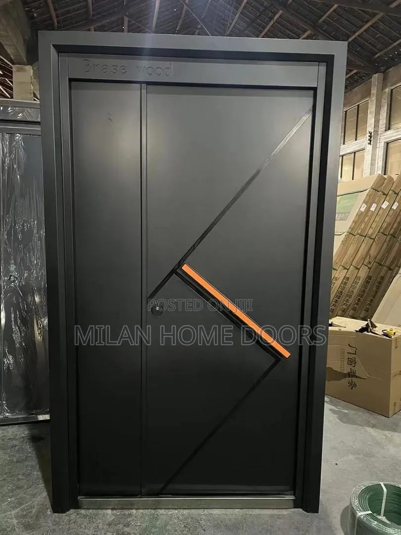 4ft by 7ft Solid Steel Security Door
