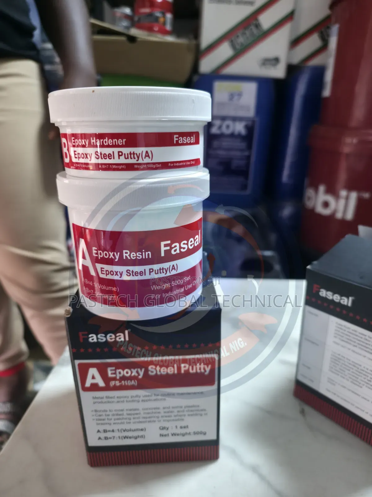 Faseal Epoxy Steel Putty (Fs-110a)