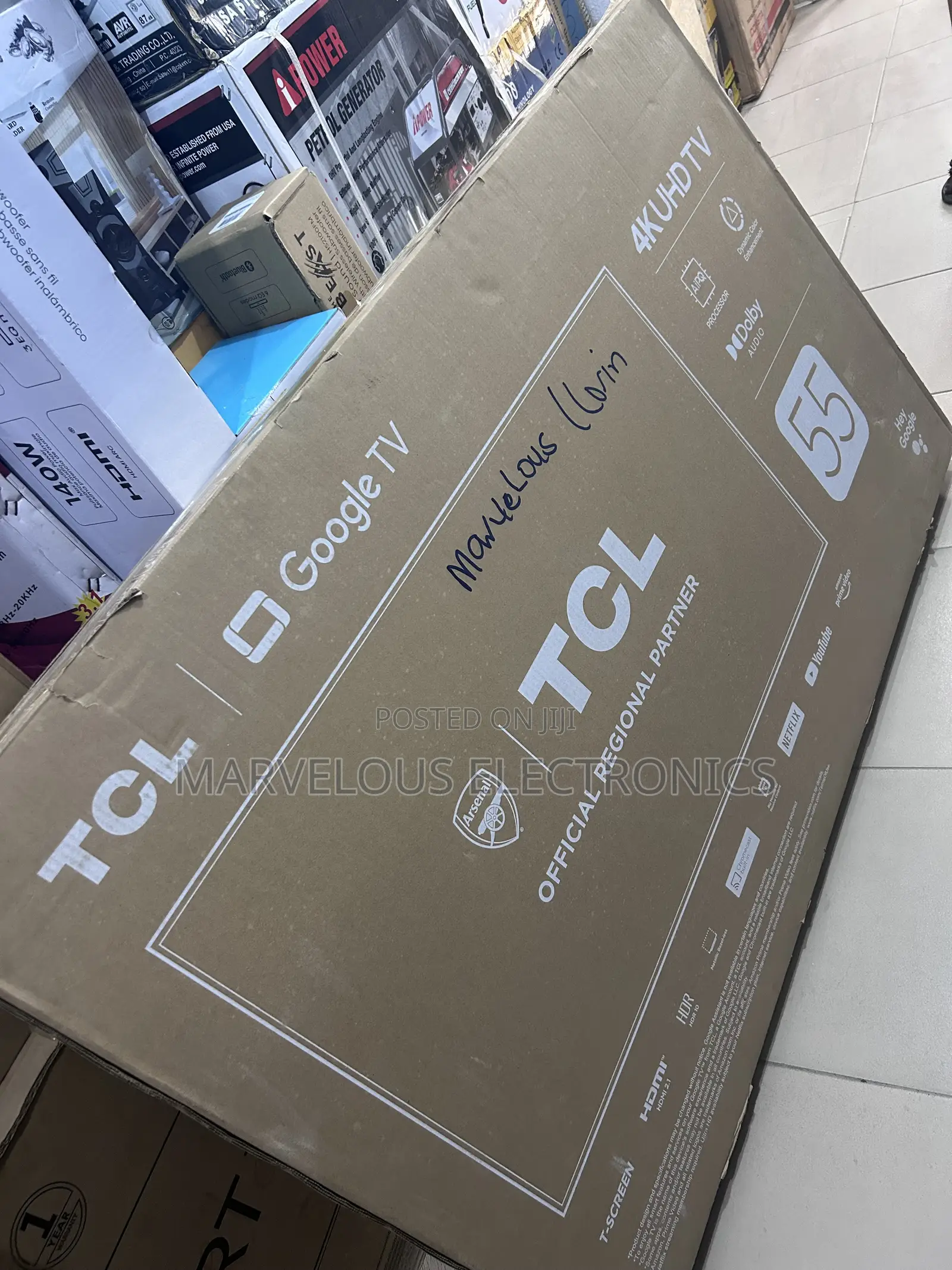 Brand New Original TCL 55inch Smart Tv Full Hd Google Television